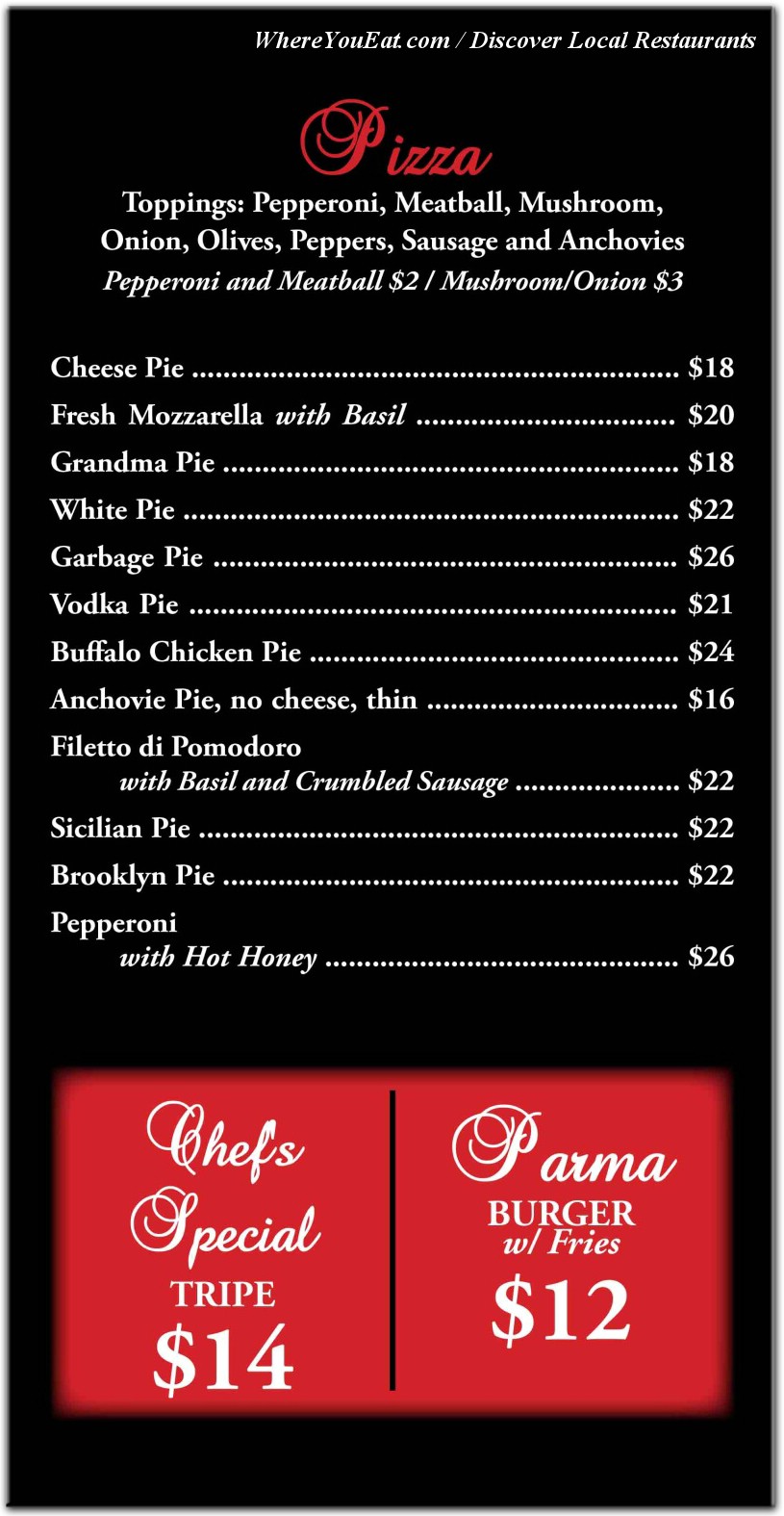 Our Foods